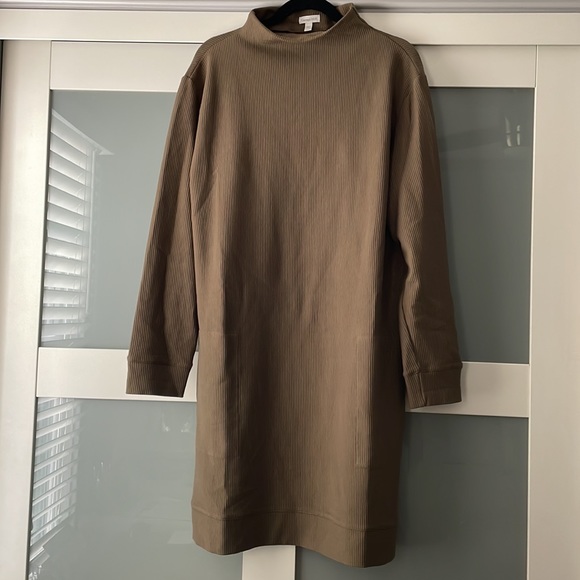 Garnet Hill Organic-Cotton Ribbed Dress - Picture 13 of 13